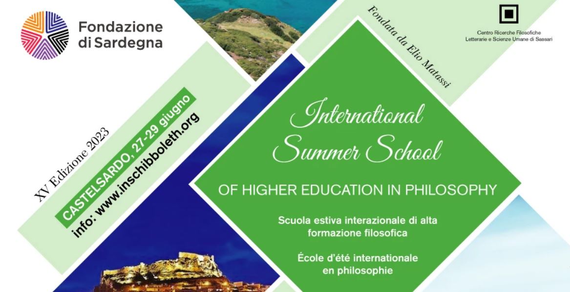International Summer School of Higher Education in Philosophy 2023